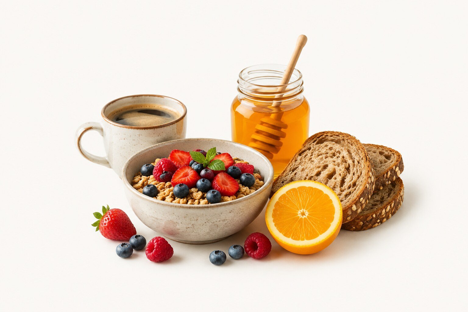 Produkte für das Frühstück