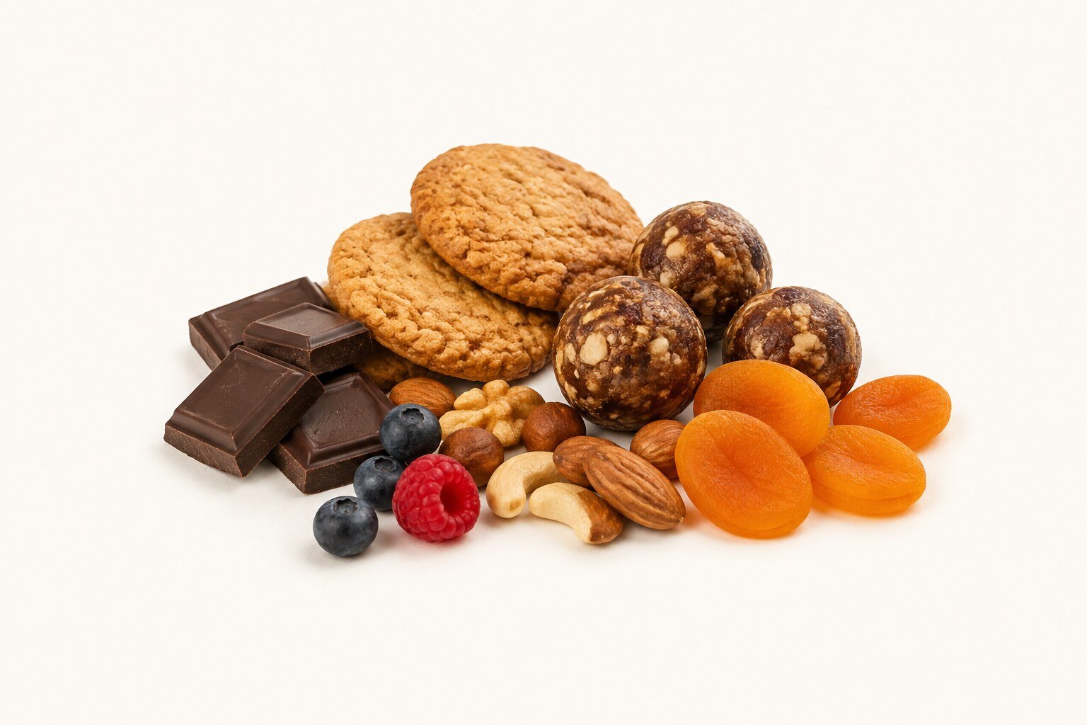Süßes und herzhafte Snacks