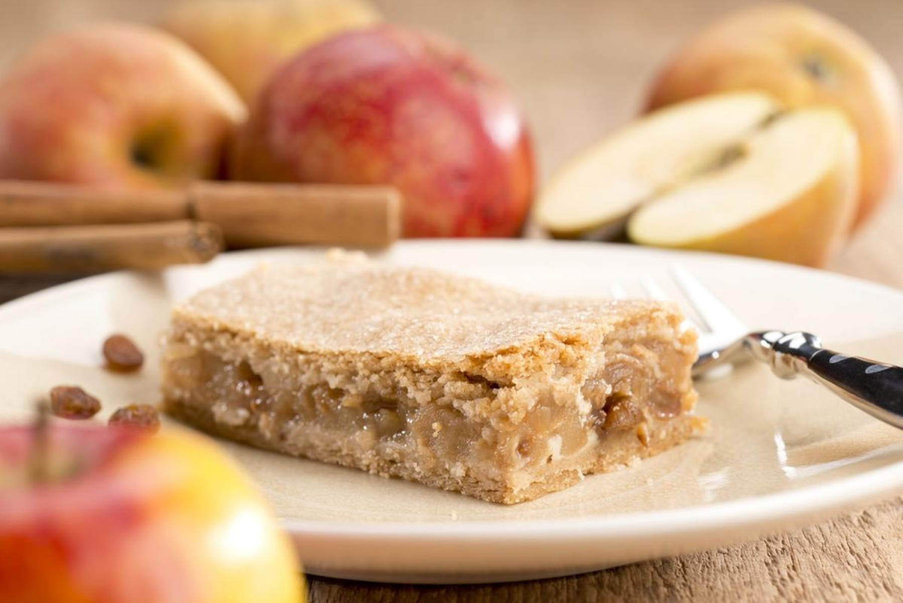Apfelkuchen mit Zimtdecke