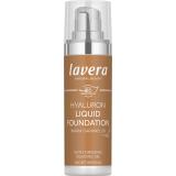 lavera Hyaluron Liquid Foundation Warm Caramel 08,