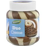 dennree Milch- & Nuss-Nougat-Duo-Creme, 400 gr Gla