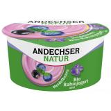 Rahmjogurt Heidelbeere-Cassis BIOLAND 10% - Becher