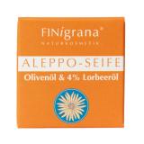 Finigrana Alepposeife aus Olivenöl und 4% Lorbeerö