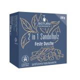 Feste Dusche Sandelholz 2-in-1