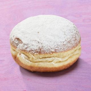 Krapfen Himbeer-Johanisbeermarmelade
