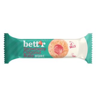 Bettr Fruchtkugeln Erdbeere Kokos, 45 g Packung
