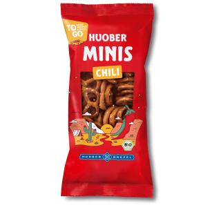 Minibrezeln mit Chili