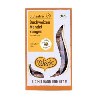 Buchweizen-Vollkorn-Mandel-Zungen glutenfrei