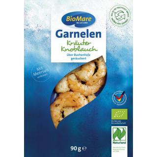 Garnelen in Kräuter-Knoblauchöl