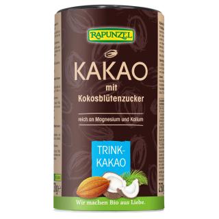 Kakao mit Kokosblütenzucker