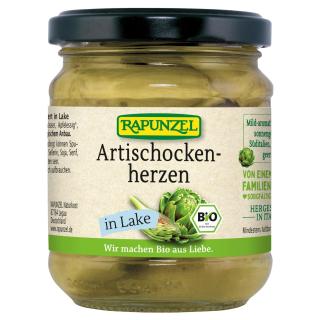 Artischockenherzen geviertelt in Lake