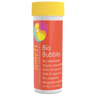 BIO BUBBLES Bio-Seifenblasen mit 3 Blasringen