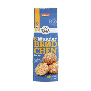 Brotbackmischung Wunderbrödchen Hafer glf. DEMETER