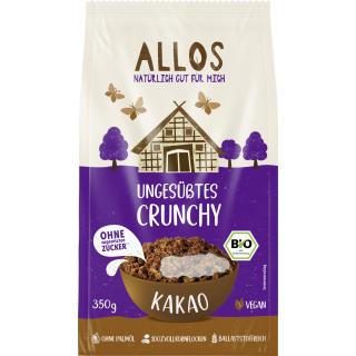 Allos Ungesüßtes Crunchy Kakao, 350 g Packung