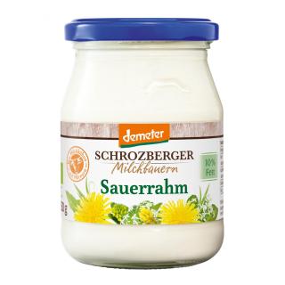 Sauerrahm DEMETER Glas