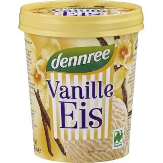 dennree Vanille-Eiscreme, 500 ml Becher