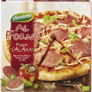 dennree Al Forno Pizza Salami, 310 gr Schachtel