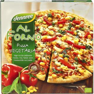 dennree Al Forno Pizza Vegetaria, 340 gr Schachtel