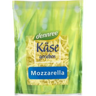 dennree Mozzarella gerieben, 150 g Beutel
