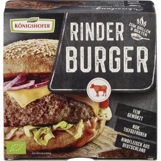 Königshofer Rindfleisch-Burger, 270 gr Packung 3 S