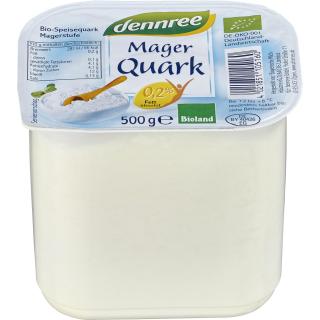 dennree Speisequark Magerstufe, 500 gr  Becher