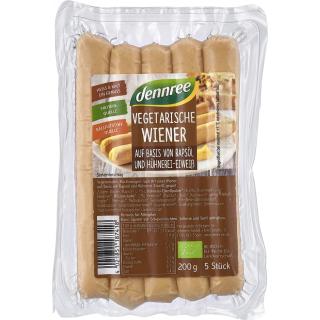 dennree vegetarische Wiener, 200 gr