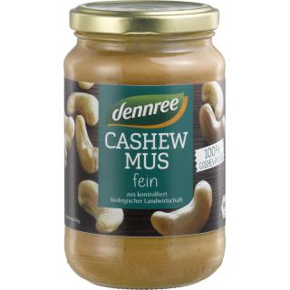 dennree Cashewmus, 350 gr Glas