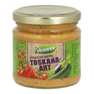 dennree Streichcreme Toskana, 180 gr Glas