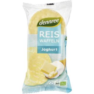 dennree Joghurt-Reiswaffeln, 100 gr Packung -glute