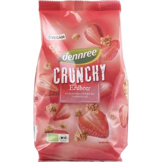 dennree Crunchy Erdbeer, ohne Palmöl 375 gr Packun