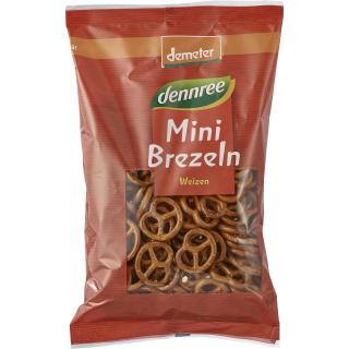 dennree Weizen-Mini-Brezeln demeter, 150 g Packung
