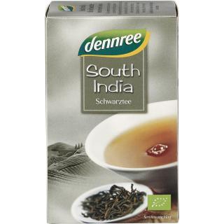 dennree South India Schwarztee, 1,5 gr, 20 Btl Pac