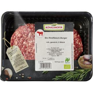 Königshofer Rindfleisch-Burger, 2 Stück, 250 gr Sc