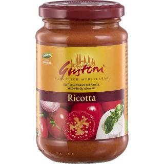 Gustoni Tomatensauce Ricotta, 350 g Glas