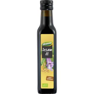 dennree Sesamöl nativ, 250 ml Flasche