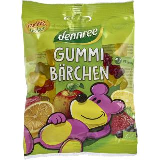 dennree Gummibärchen vegan, 100 g Packung