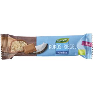dennree Kokos-Riegel in VM - Schokolade, 40 gr Stü
