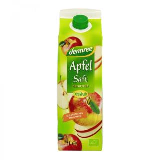 dennree Apfelsaft naturtrüb, 1 ltr Elopak