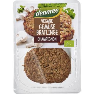 dennree Gemüsebratlinge Champignon, 150 gr Packung