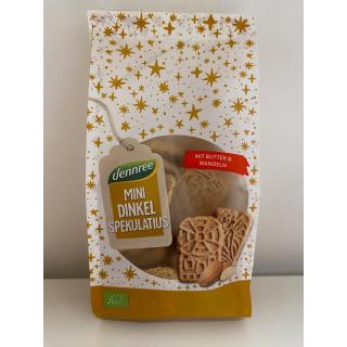 dennree Dinkel-Mandel-Spekulatius, 125 g Packung