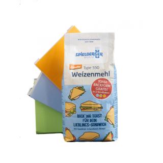 Weizenmehl Type 550 Papierbackform KAMPAGNE