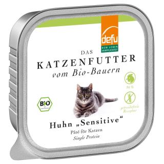 Katzenfutter DEFU Huhn sensitiv - Alucup