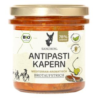 Brotaufstrich Antipasti Kapern vegan