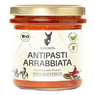 Brotaufstrich Antipasti Arrabbiata vegan