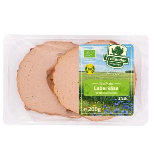 Freiländer Bio Geflügel Geflügel Leberkäse, 200 g