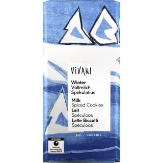 VIVANI Winterschokolade mit Spekulatiusbrösel