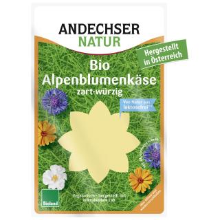 Bergblumenkäse in Scheiben BIOLAND 50%