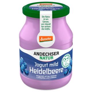 Fruchtjogurt Heidelbeere DEMETER