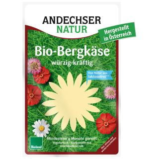 Bergkäse in Scheiben BIOLAND 50%