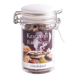 BERK Kraftvoll Räuchern, 60 ml Glas Glückskind